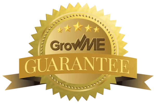 GrowME Guarantee badge