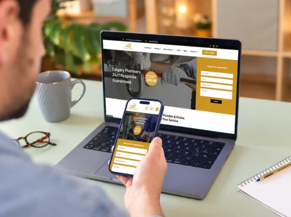 website design for plumbers