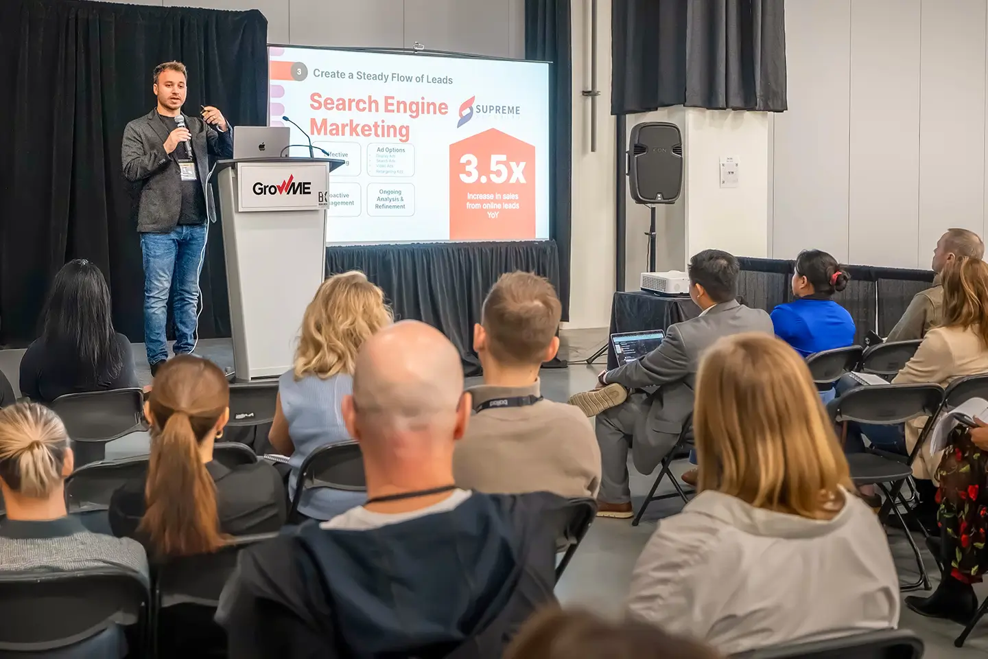 Tarek Mohajer mapping out a business growth strategy